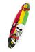 Schedel longboard breed multicolor doodskop