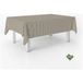 ECOMMERC3 Vichy Tafelkleed, vuilafstotend, rechthoekig, 180 x 140 cm, Vichy tafelkleed, extra zacht en waterdicht, leerkleur