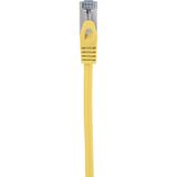 Renkforce RF-5235632 Netwerkkabel Geel 0,25 m Cat6a S/FTP
