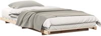 vidaXL Bedframe Bruin Massief Grenenhout 100 x 220 cm