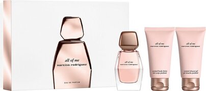 Narciso Rodriguez All of Me Giftset - 50 ml eau de parfum spray + 50 ml showergel + 50 ml bodylotion - cadeauset voor dames