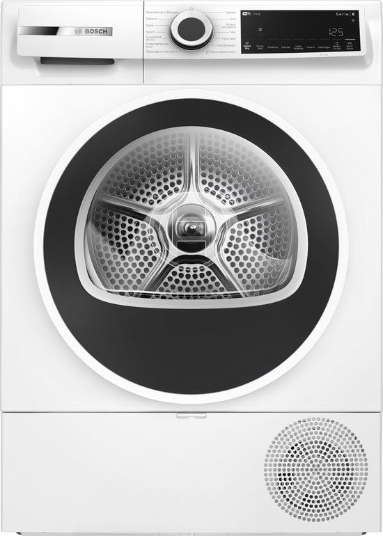 Bosch Serie 6 WQJ23200NL Warmtepompdroger - 8 kg - Wit