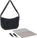 Lässig Green Label Crossbody luiertas Lunua Bum Bag Zwart