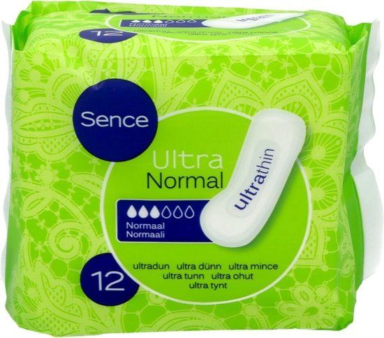 Sence Maandverband Normaal Zonder Vleugels 12 stuks