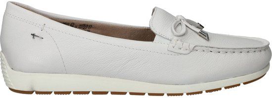 Tamaris Comfort Instappers - Dames - Wit - Maat 38 - Suède