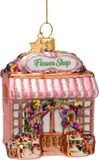 Vondels Boule de Noël en verre - Fleuriste 8.5cm Multi 1 Pièce