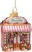 Vondels Boule de Noël en verre - Fleuriste 8.5cm Multi 1 Pièce