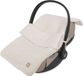 Jollein Sac de couchage pour siège auto & poussette - Cloudy Rib - Coton - 42x82cm - Oatmeal