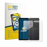 BROTECT Screenprotector voor Sony Xperia 1 VIII (Voor+Achter) Beschermglas transparant