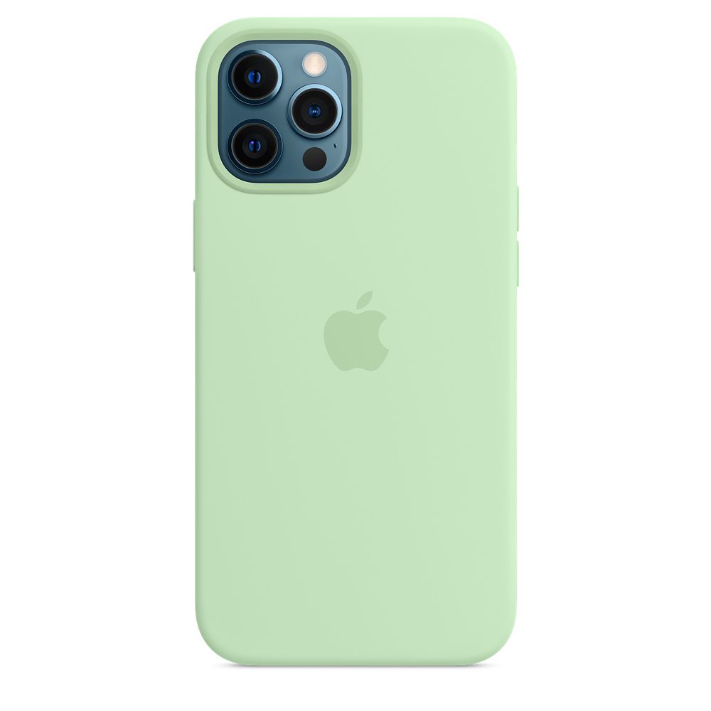 Apple iPhone 12 Pro Max Silicone Case with MagSafe - Green - MK053ZM/A