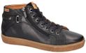 Pikolinos Lanzarote W7B-8868C1 Hoge sneakers Dames Zwart Leer/Suède Maat 40