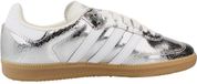 adidas Samba Metallic Low Top Sneakers Wo - Silver