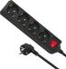 Maclean - Verlengingsverlengkabel 4 m 3 m Duitse type 3500W