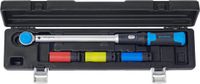 SW-Stahl 03879L werkplaatsmomentsleutel 1/2 inch 40-200 Nm met wielmoerinzetstukken 17-19-21 mm, 4 stuks