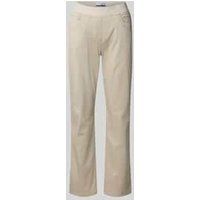 Raphaela By Brax Relaxed fit stoffen broek met elastische band, model 'Pamina'