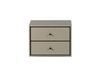 Mavis Table de chevet Volt suspendue Beige-noir