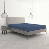 Hoeslaken MB HOME ITALY Hoeslaken met hoeken, Max Color, Avio, tweepersoonsbed, 170 x 200 cm