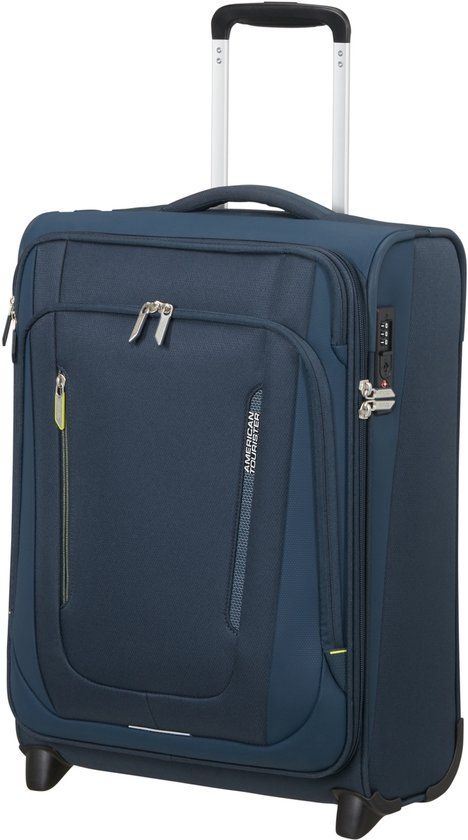 American Tourister Koffer - Wanderlite handbagage 2 wielen (upright) 55-20 Tsa slot - Dark Navy