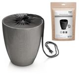 reer Plantenbeschermingsnet, papieren zak, 3 stuks, voor bloempotten tot 30 cm diameter, zodat je kind geen potgrond eet