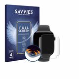 Savvies Screenprotector voor Apple Watch Series 11 (46 mm) - Folie Beschermfolie transparant volledig dekking 4 Stuks