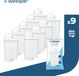 Siemens 9 filtres à eau pour EQ.6, EQ.9, EQ.300, EQ.500, iQ700, en remplacement de la référence TZ70003