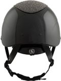 BR Rijhelm Theta Plus Dazzling Glamourous Glossy Zwart/Gunmetal - M