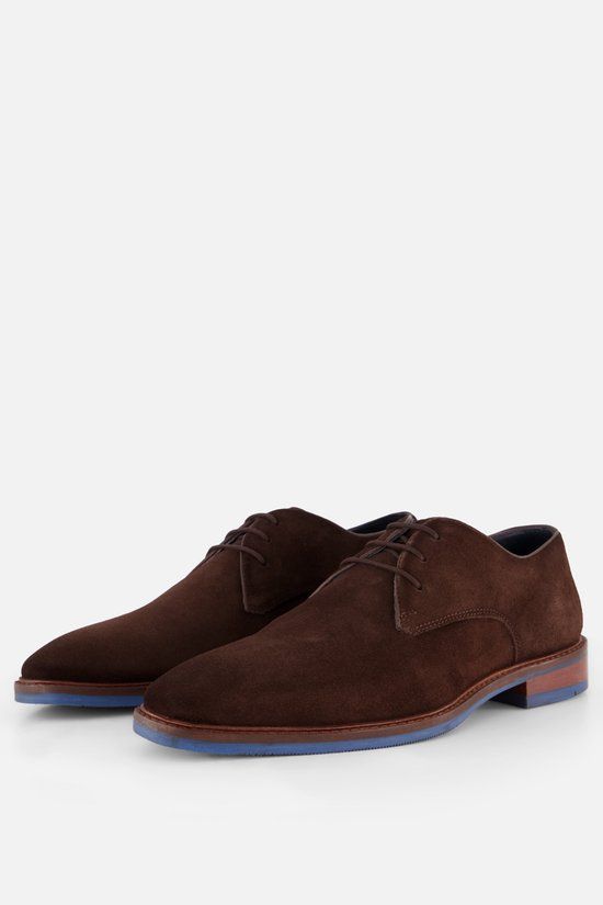 Vertice veterschoenen donker bruin Suède - Maat 43