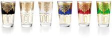 JUEGO Ibili Set Van 6 Theeglazen Goud