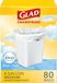 Glad Vuilniszakken, middelgrote keuken trekkoord vuilniszakken 8 gallon witte vuilniszak, verse schone geur, 80 Count
