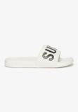 Superdry Vegan Core Badslippers Heren Optic/Black