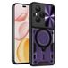 Techsuit Hoesje geschikt voor HONOR 400 Pro - CamGuard Pro Back Cover - Paars