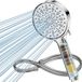 Cobbe Pommeau de douche avec tuyau, haute pression, 6 jets, économie d'eau, anti-calcaire, chrome