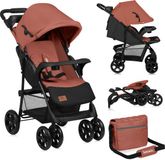 Lionelo Emma Plus - Buggy - Roze/Koraal