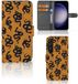 B2Ctelecom Telefoonhoesje met Pasjes voor Samsung Galaxy S23 Plus Snakes