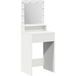 Icecat Table de toilette blanc 50 x 41 x 135 cm bois d'ingénierie