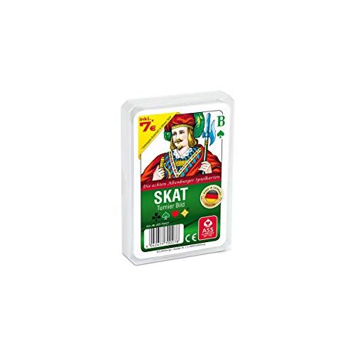 Ass Altenburger Skat Tournament Image Card Game in Plastic Case - 22570027