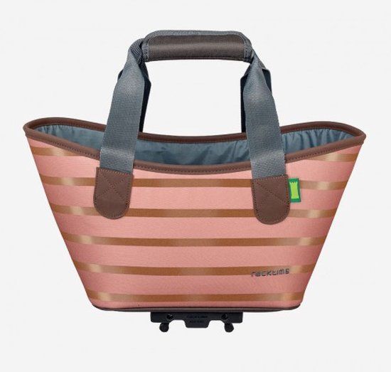 Racktime Agnetha Bagagedragertas - Rose Gold - 15 l - Incl. Regenhoes