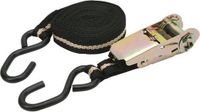 COGEX LINE Ratelband 5m met haken Zwart