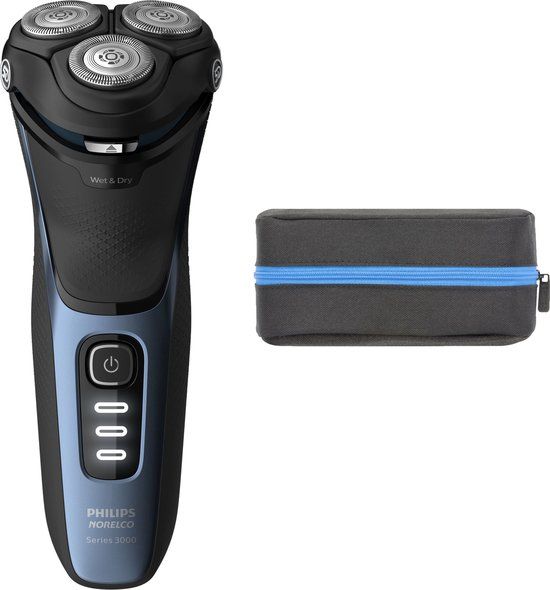 Philips Norelco Shaver 3500 S3212/82 - Rotary Shaver with Trimmer - Gray