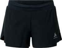 Odlo Zeroweight 2-in-1 Shorts 3'' Women - Black - M