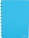 Atoma Trendy schrift, ft A4, 144 bladzijden, gelijnd, transparant turkoois 10 stuks