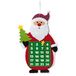 Mopec NA27 adventskalender vilt kerstman 48 x 74,5 cm, rood