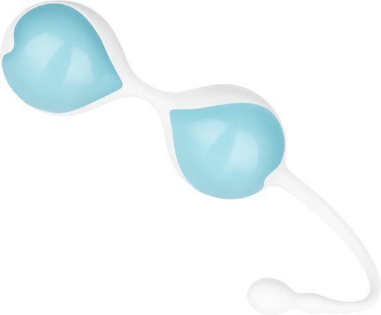 EIS, Deluxe lustkogels "Herz", gemaakt van siliconen, bekkenbodemtraining, Ø 3,5 cm, 74 g