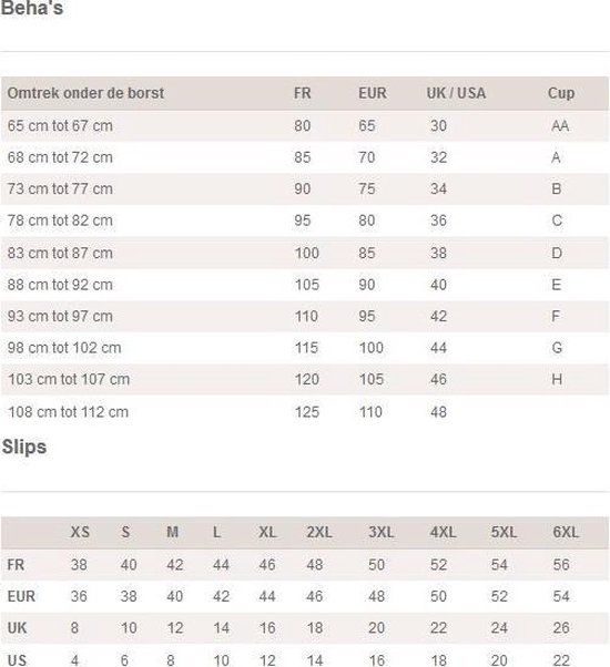 Anita Beha Grijs - maat 85 A