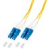 EFB Elektronik O0350.0,5-1.2 InfiniBand und Glasfaserkabel 0,5 m 2x LC Gelb