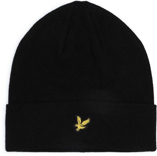 Lyle & Scott Muts Wol Blend Zwart - Heren