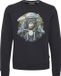Blend Heren Sweatshirt XL Zwart Katoen/Polyester