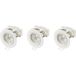 Sygonix SY-6417588 Lampe encastrable à LED – Lot de 3 – LED GU10 – 3 W – Blanc