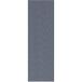 Tapis de couloir gris clair 80 x 200 cm tissu