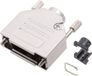 encitech DTCK09-K 6560-0805-01 D-sub behuizing Aantal polen: 9 Tinspuitgiet 180 ° Metaal 1 stuk(s)